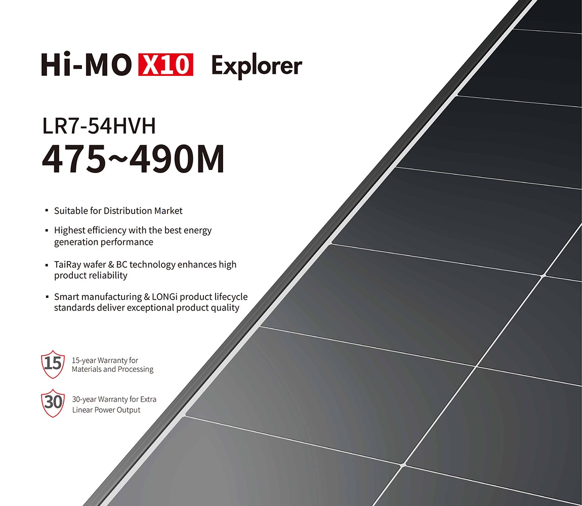 Hi-MO X10 Explorer LR7-54HVH 475 480 485 490M