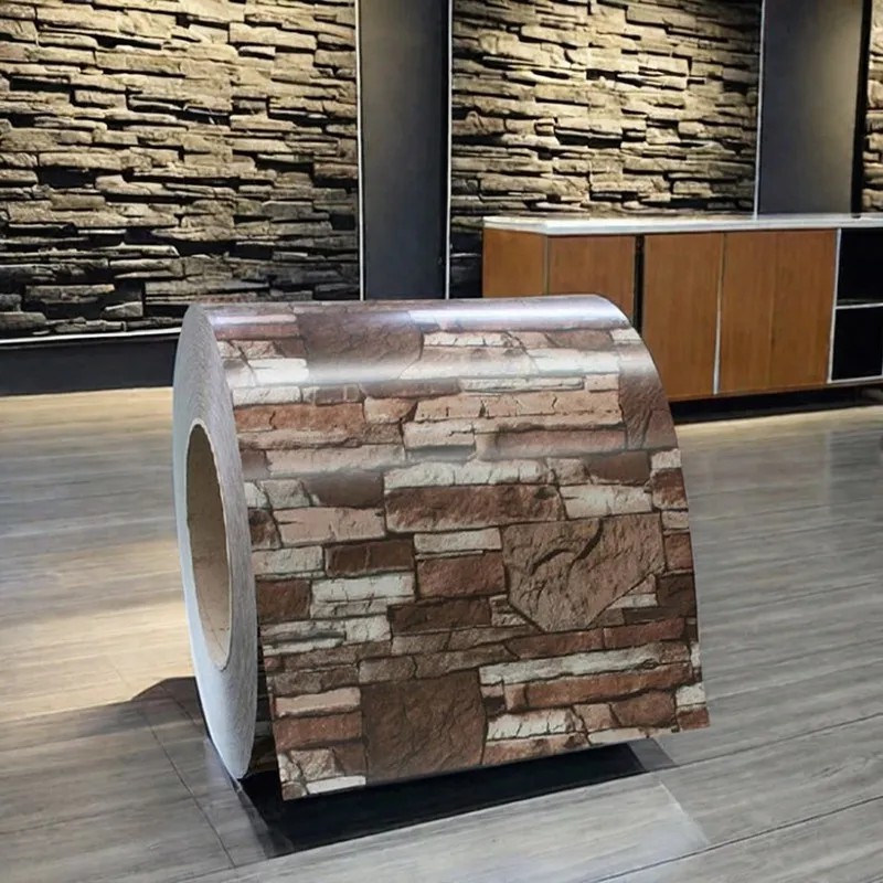 Printed aluminum coil