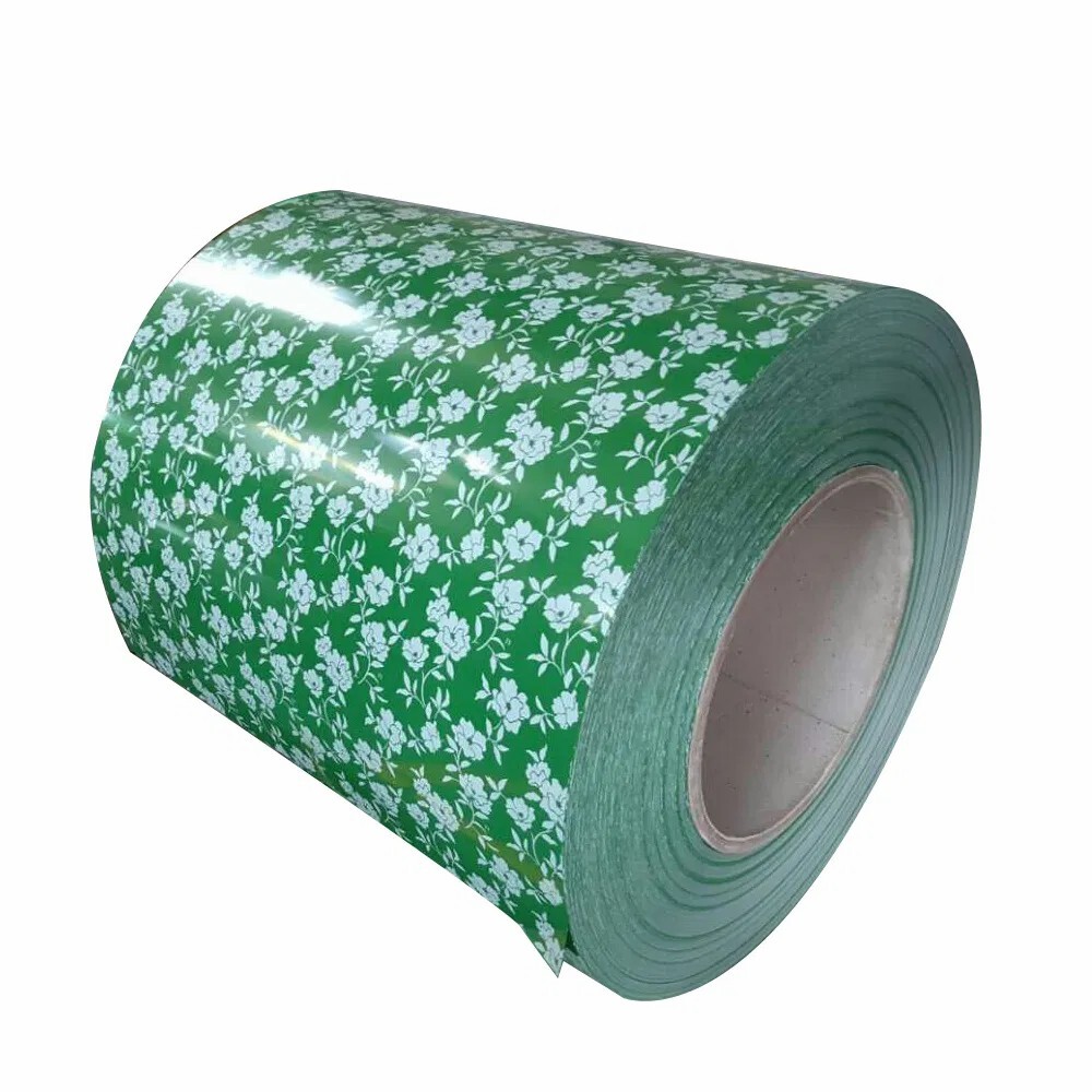 Printed aluminum coil