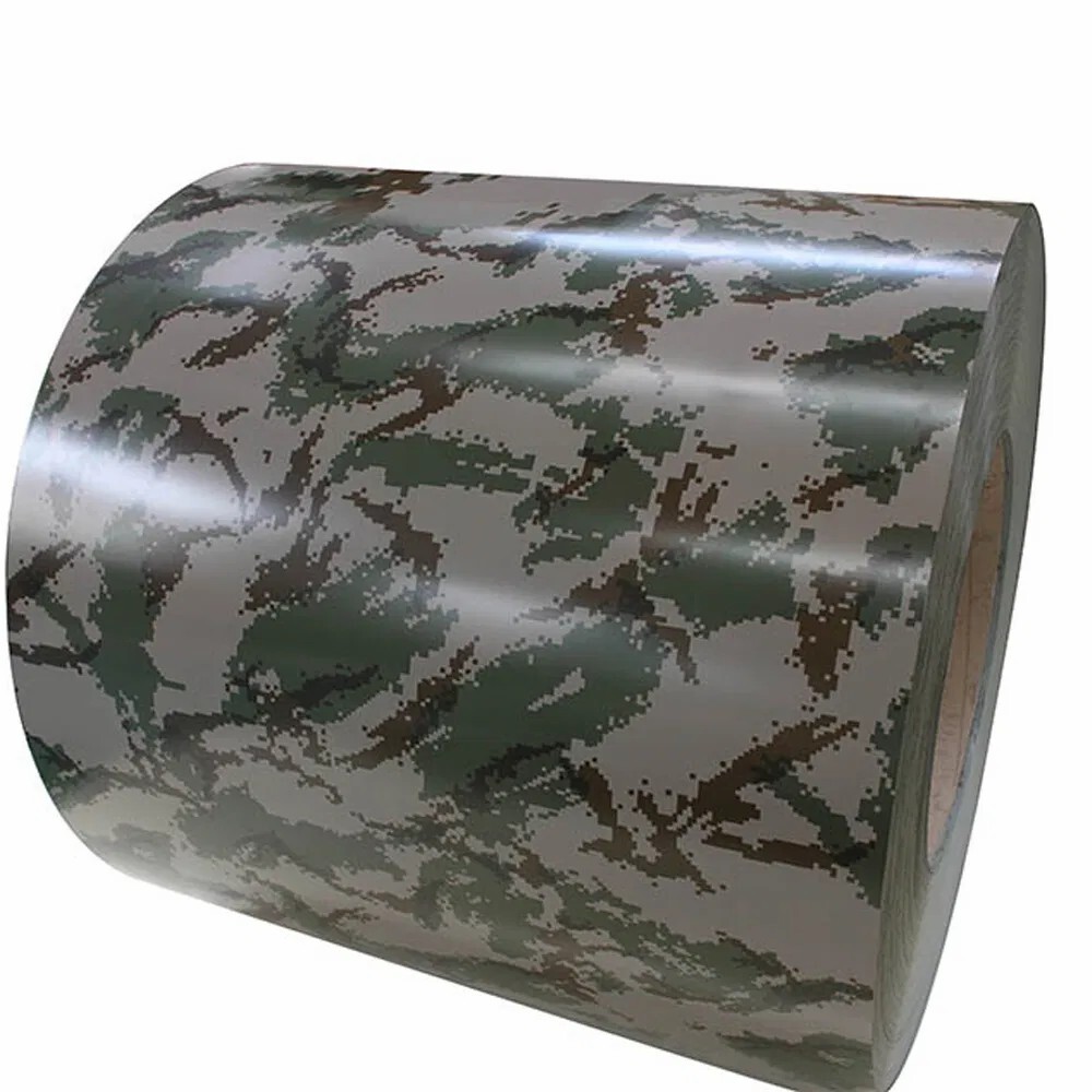Printed aluminum coil