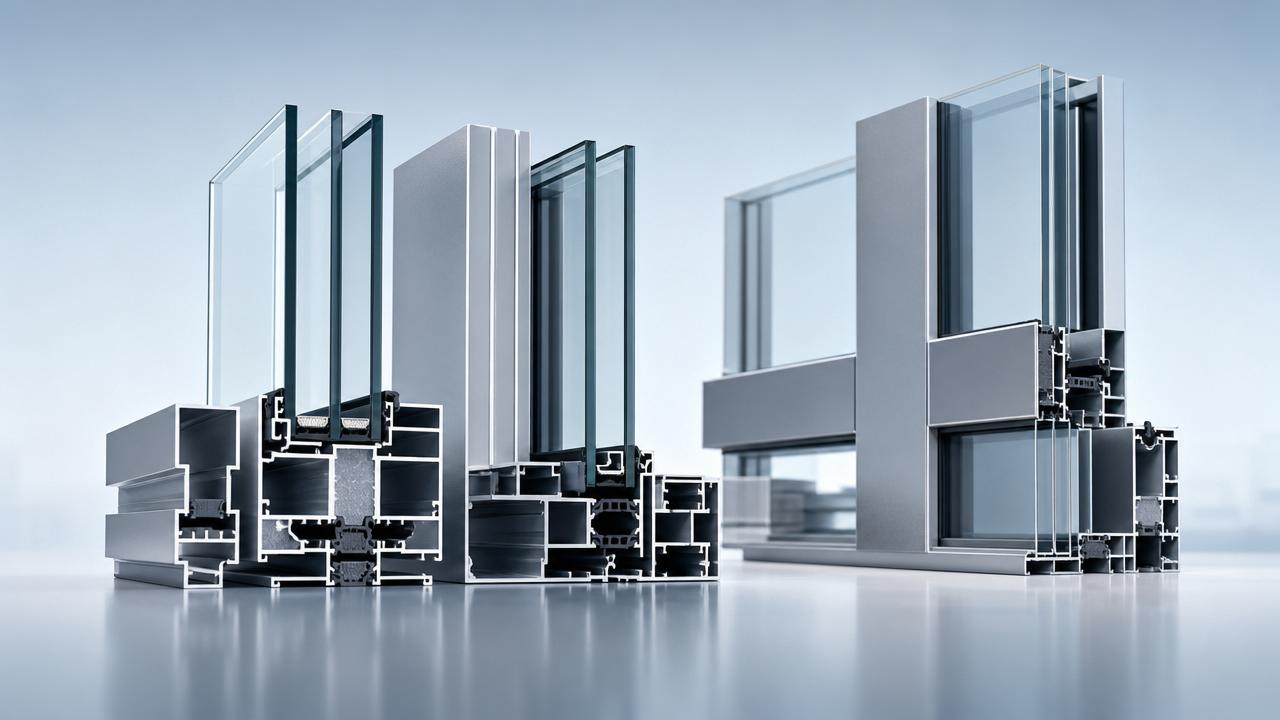 Aluminum Profiles for Doors, Windows, and Curtain Walls Aluminum Profiles for Doors, Windows, and Curtain Walls