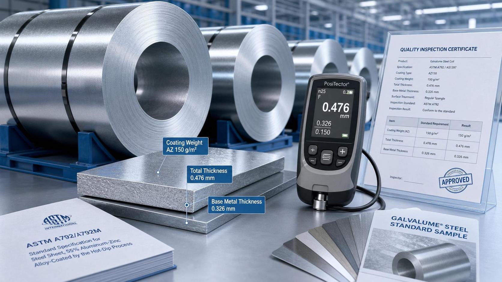 How to Read Galvalume Coil Coating and Thickness Data Before Specifying a Project