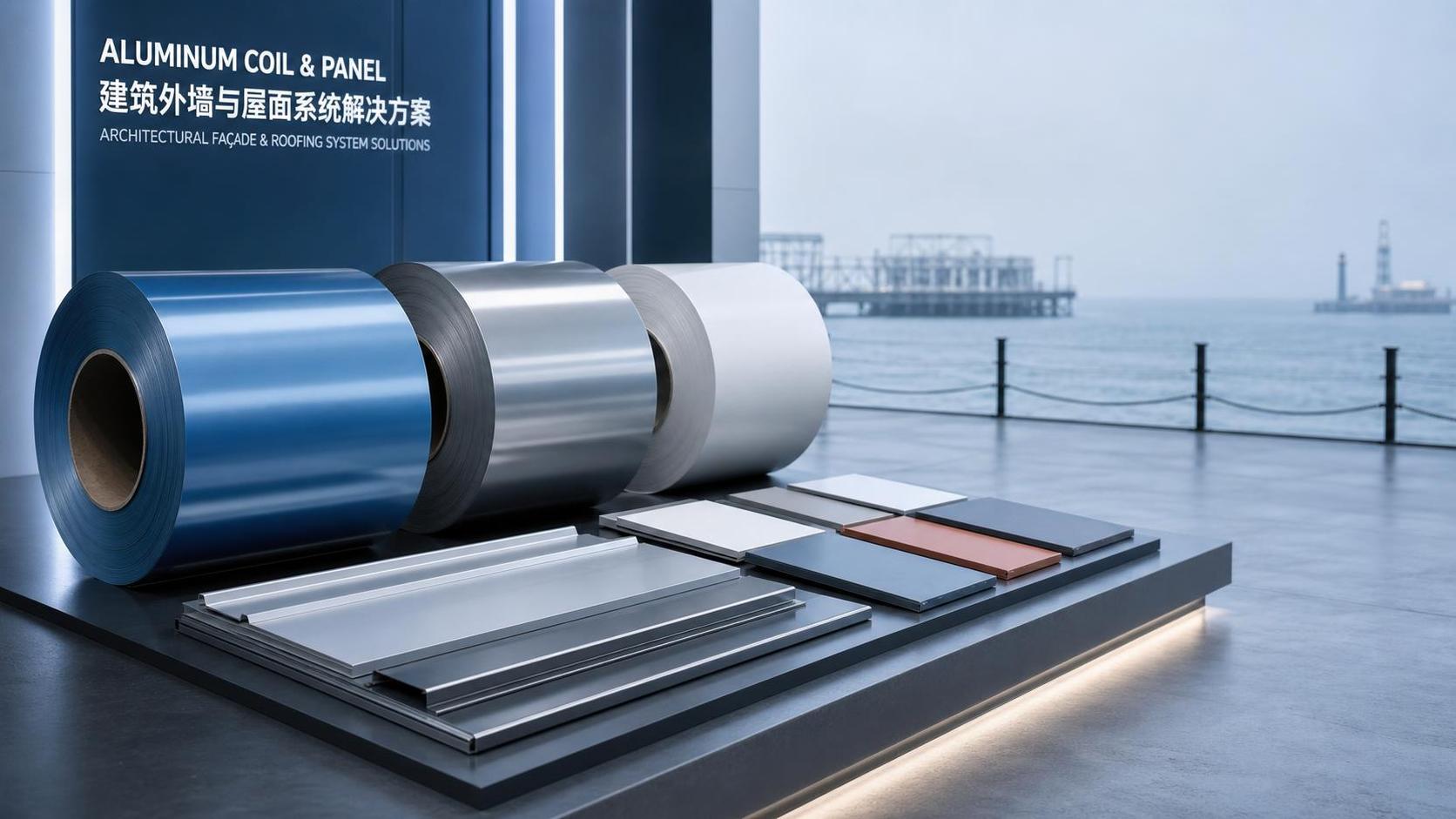 When Color Coated Aluminum for Construction Outperforms Painted Steel