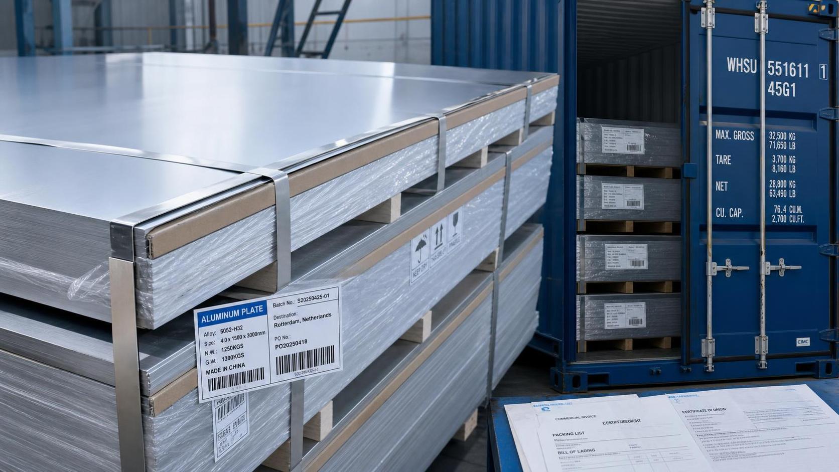 How to Vet an Aluminum Sheet Exporter in Europe for Compliance and Transit