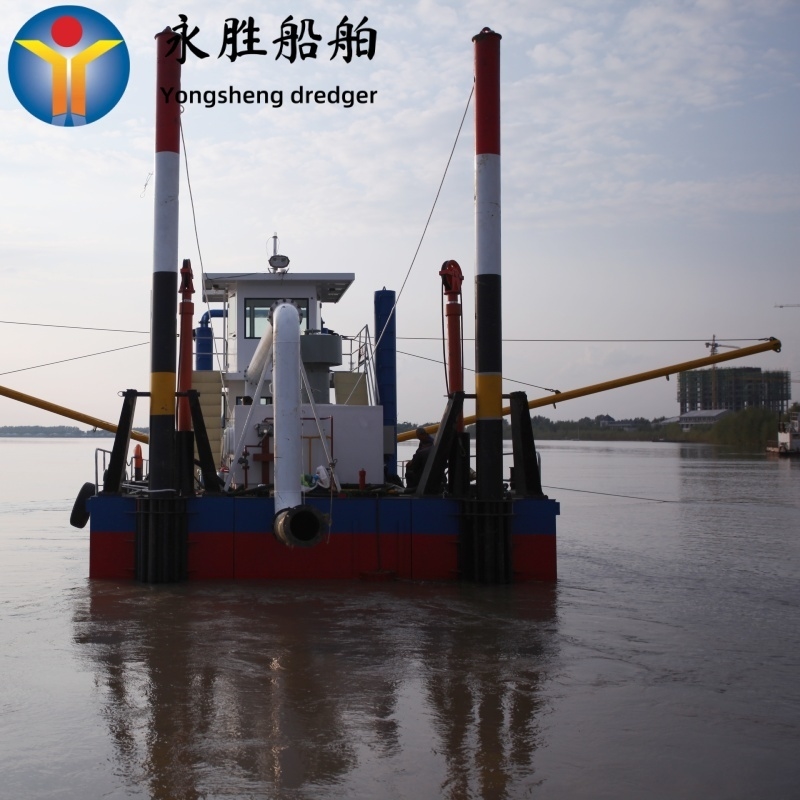 Dredger Boat Cutter Suction Dredger With High Efficiency