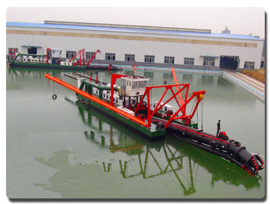 16 inch solid capacity 500m3/h cutter suction dredger for sand dredging