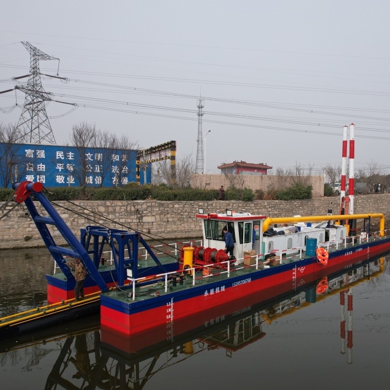 Cutter Suction Dredging Vessel for River Sand Mining