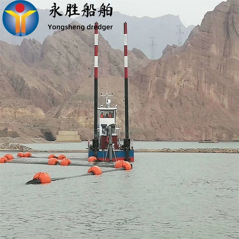  Sand Cutter Suction Dredger Boat with Hydraulic Winch and Spud System