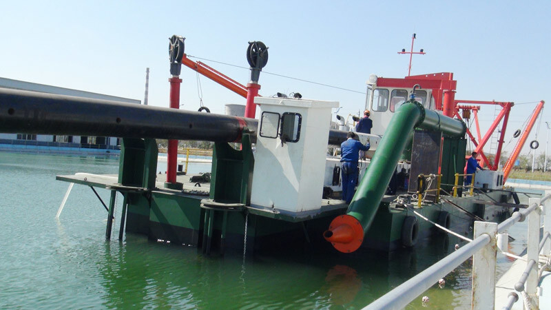 Advanced 350mm Cutter Suction Dredger For Land Reclamation And River Regulation
