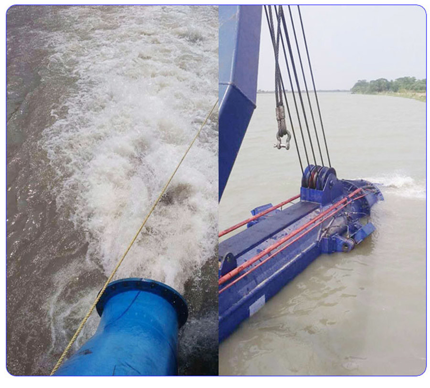 Advanced 350mm Cutter Suction Dredger For Land Reclamation And River Regulation