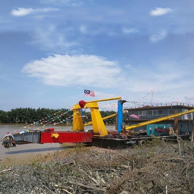 4000 M3 Per Hour Water Flow Lake Dredging Equipment For Sand Dredging Project 3
