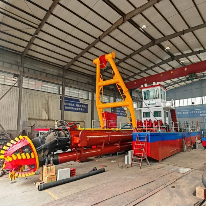 14 Inches Cutter Suction Dredger River Dredging Machine Sand 3