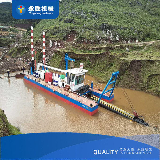 Hydraulic 400-8000m3/H Sand Slurry Mud Cutter Suction  With Strong Power 0