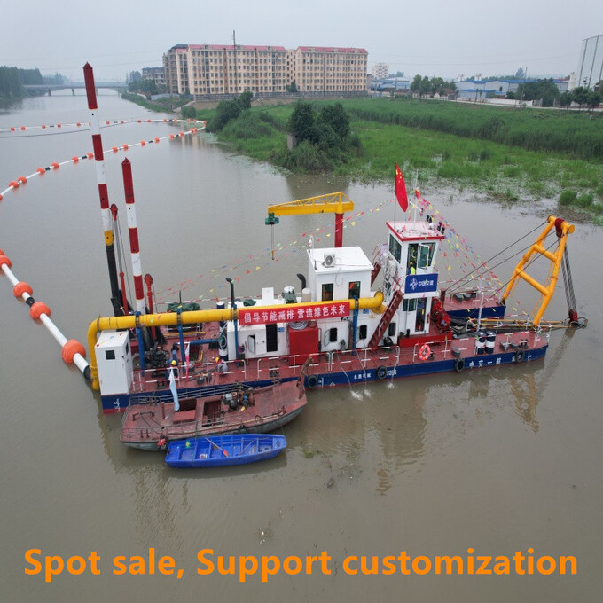 Hydraulic 400-8000m3/H Sand Slurry Mud Cutter Suction  With Strong Power 4