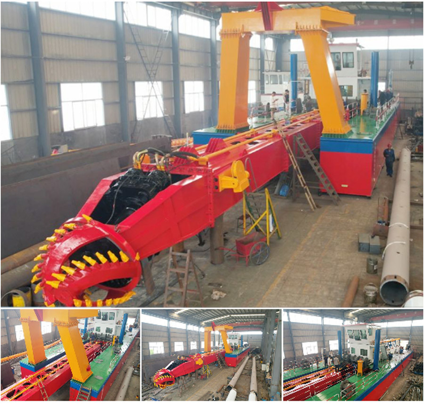 7000m3/H 26 Inch Suction Dredger Ship High Efficiency
