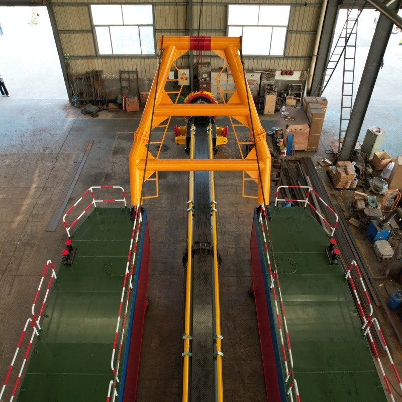 Split Structure Cutter Suction Dredger Ship For Dredging