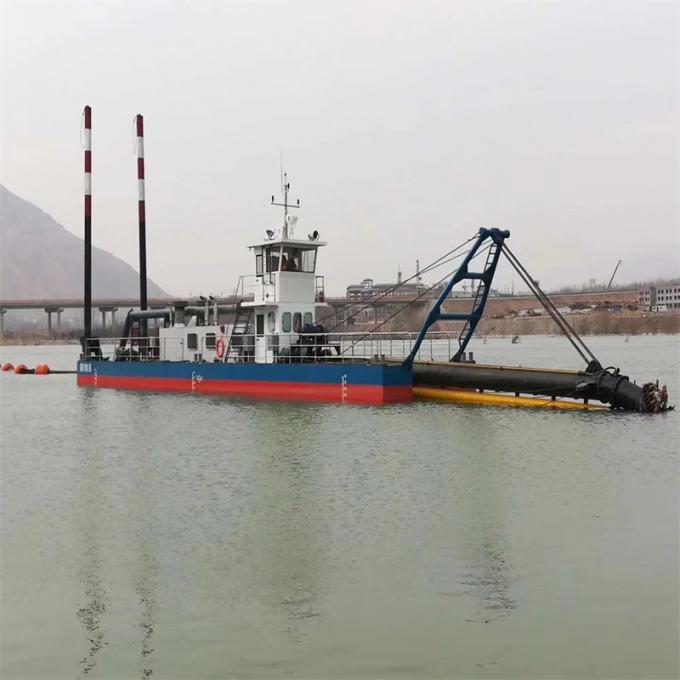 16 Inch Cutter Suction Dredger For River Pumping Sand Output Reached 300 Cubic Meters
