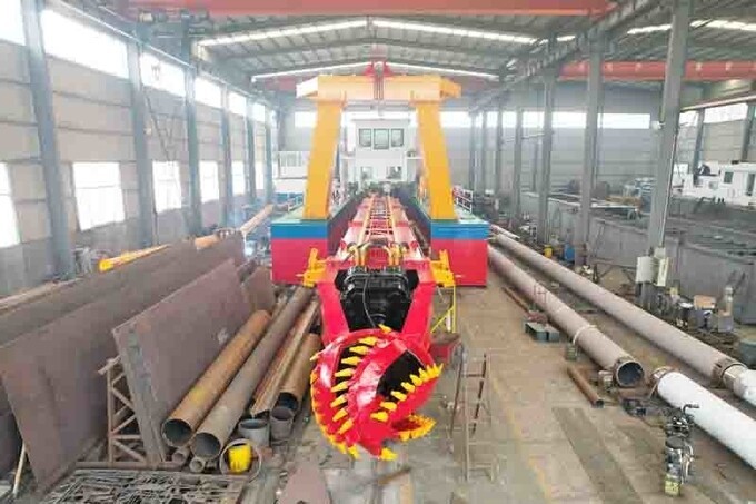 Robust Suction Dredger Solid Capacity 500  Cbm/H Hydraulic 0