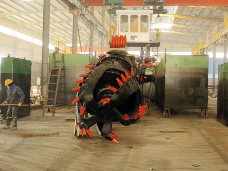 Cutter Suction Dredger Boat For River Sand Mining Projects