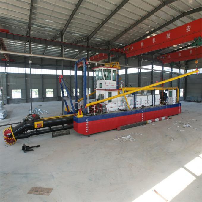 Cutting Edge Cutter Suction Dredger With Submersible Slurry Pump 201 Kw Main Engine And 213 Kw Total Power 3