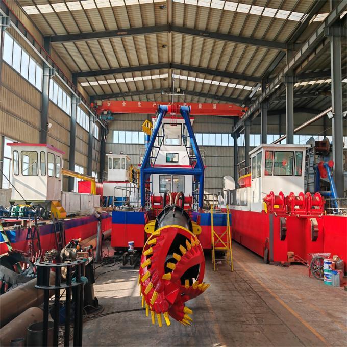 Cutting Edge Cutter Suction Dredger With Submersible Slurry Pump 201 Kw Main Engine And 213 Kw Total Power 1