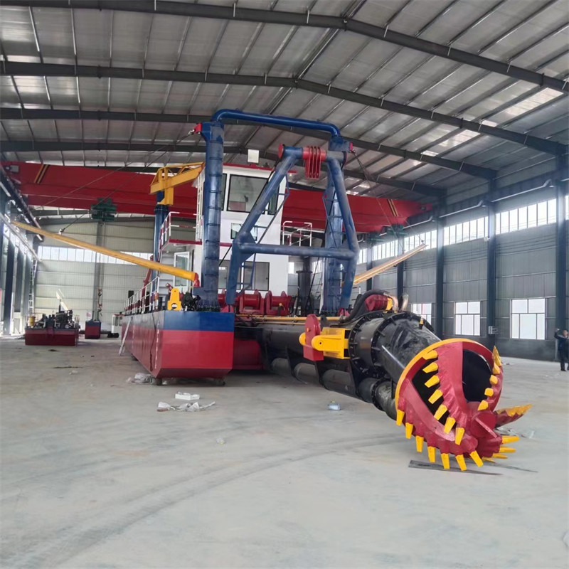 16 Inch Cutter Suction Dredger For River Pumping Sand Output Reached 300 Cubic Meters