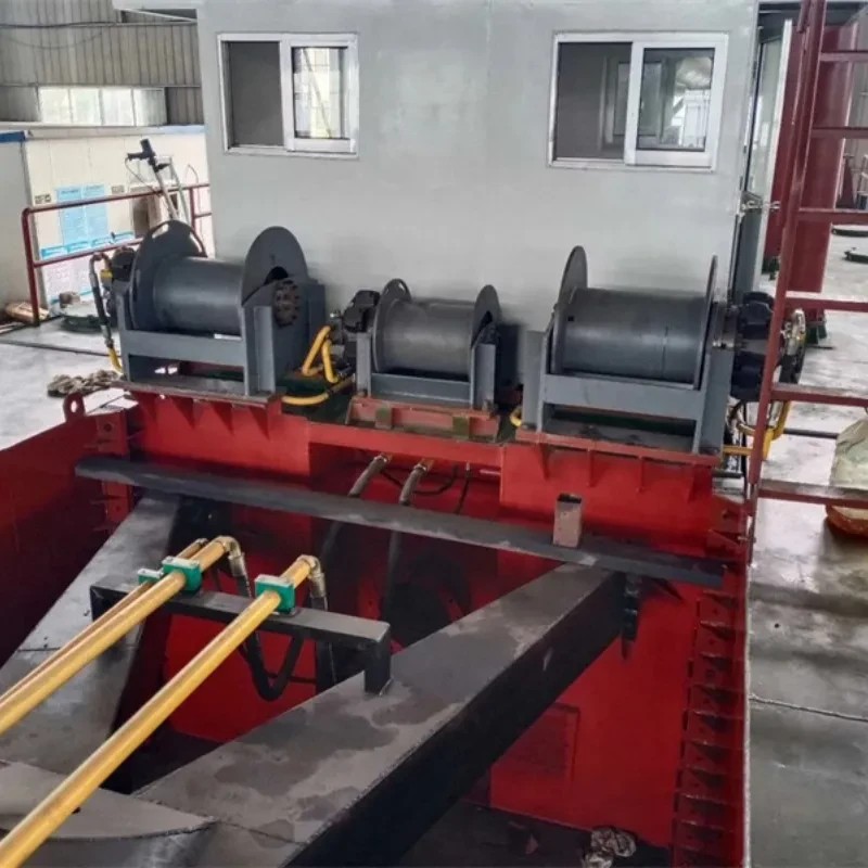 26 Inch Cutter Suction Dredge Boat Customized Design 3705 Kw Total Power 6