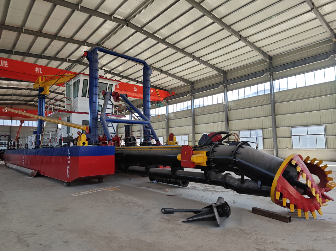 26 Inch Cutter Suction Dredge Boat Customized Design 3705 Kw Total Power