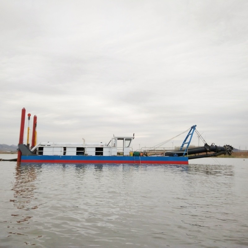 14 Inch River Dredging Equipment With Full Hydraulic System For Sand Mining Project