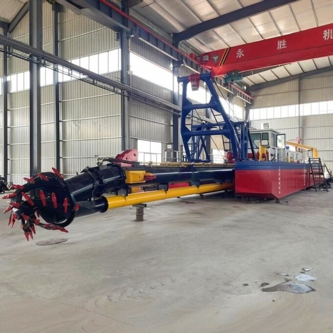 High Efficient 12 Inch Slurry Cutter Suction Dredger For Dredging Work
