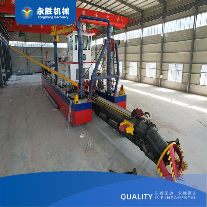 Tanzania 20 Inch Hydraulic Cutter Suction Dredger Large Waterway Dredging Dredger 8