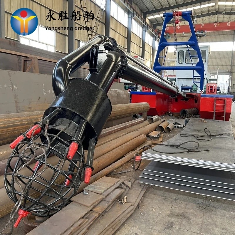 Tanzania 20 Inch Hydraulic Cutter Suction Dredger Large Waterway Dredging Dredger