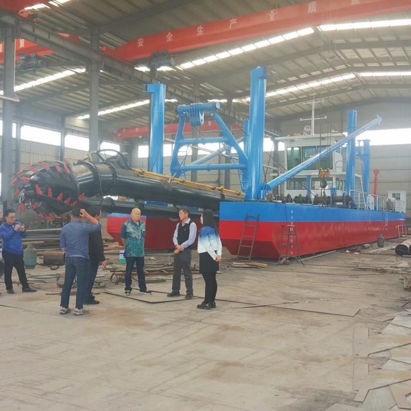500mm Hydraulic Cutter Suction Dredger With Discharge Pipe