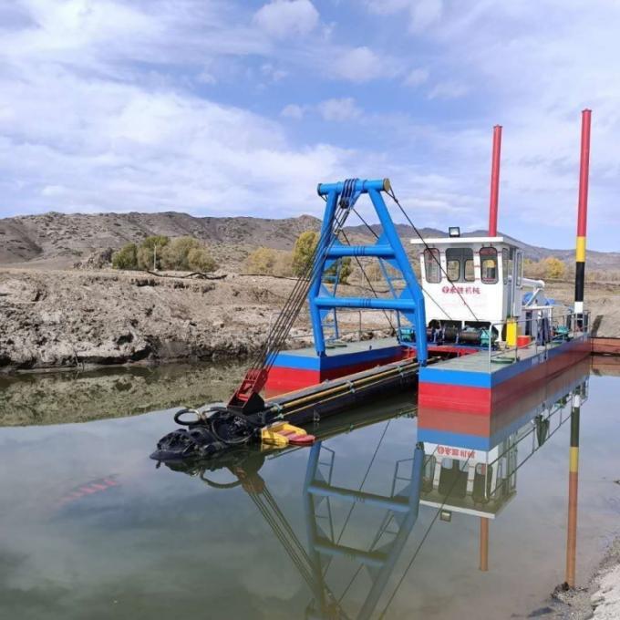 1757486804824293163821150208.jpg Powerful 14 Inch Cutter Suction Dredger For Sand Silt Clay And Sediment Excavation 0