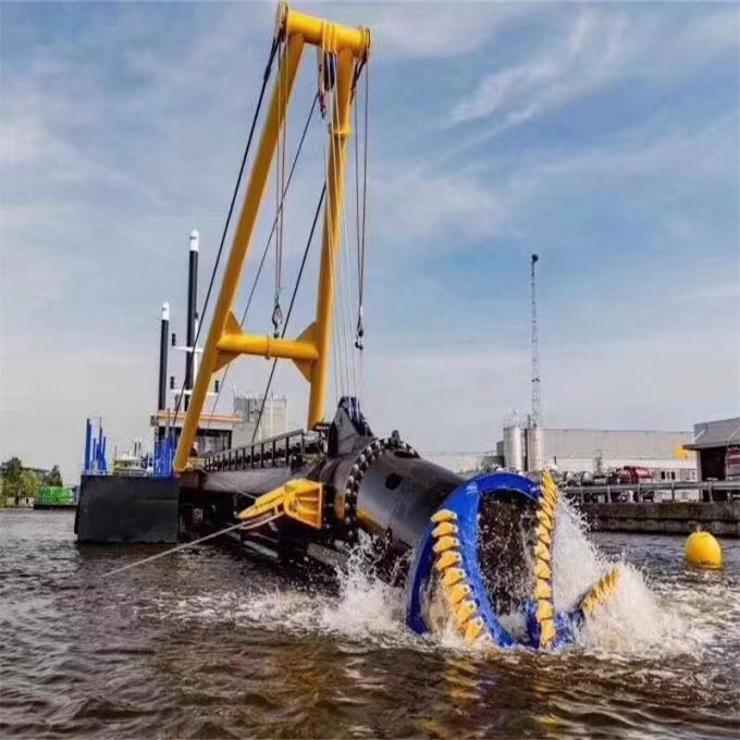 High Performance 18 Inch Cutter Suction Dredger Accelerate Dredging Work In African 0