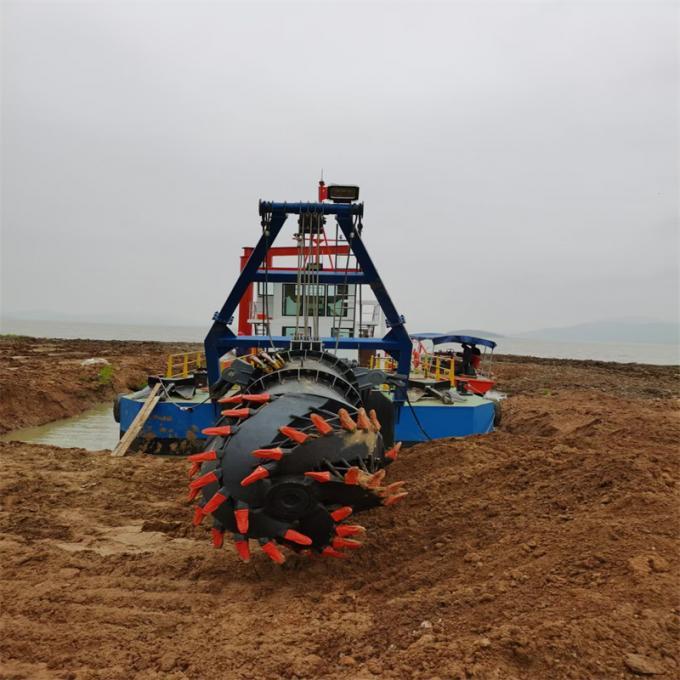 High Performance 18 Inch Cutter Suction Dredger Accelerate Dredging Work In African 1