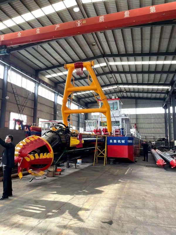 Mud Pump WN350 Marine Diesel Engine-Powered Cutter Suction Dredger for Inland and Offshore Projects