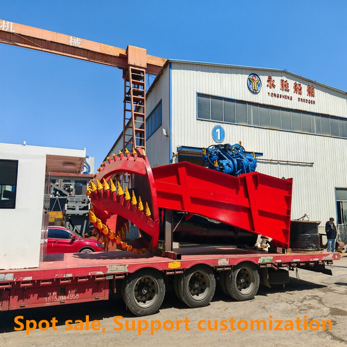 6 inch small river channel sand pumping gold selection jet suction dredger with low price 5
