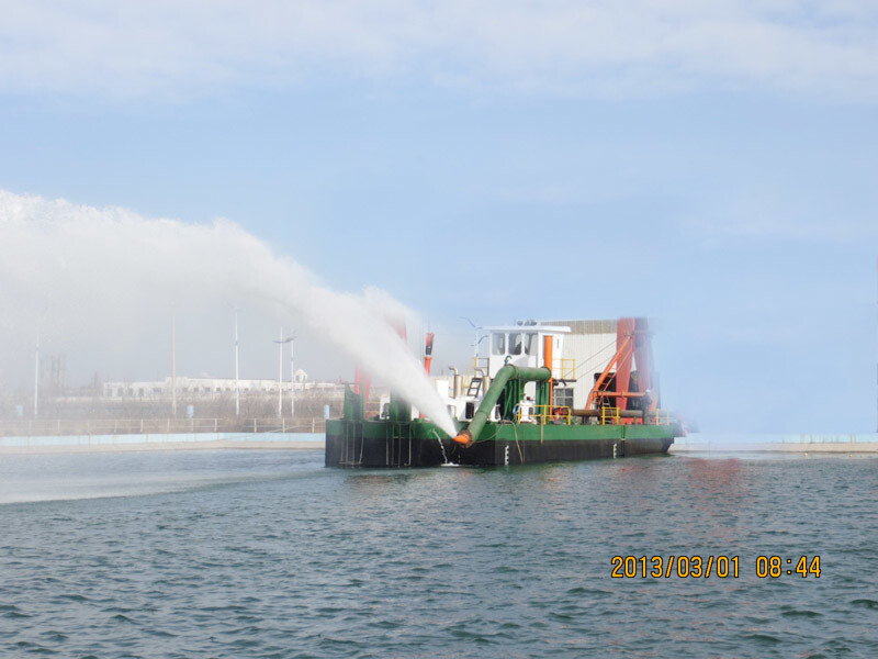 6 inch small river channel sand pumping gold selection jet suction dredger with low price