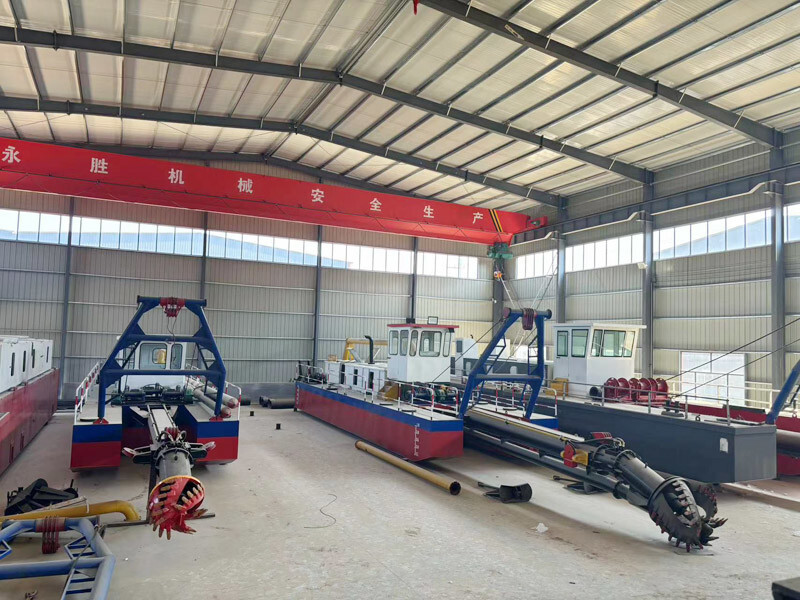 Nigeria 20-inch large river Dredger Machine dredging capacity 600m3/h