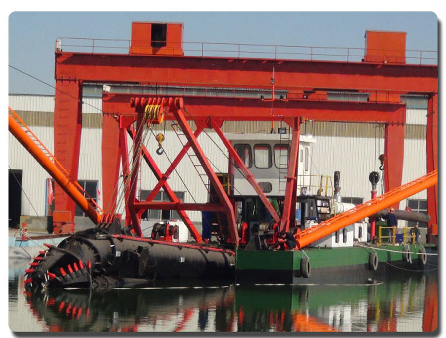 Nigeria 10 inch river Dredger Machine for sand extraction/gold/gemstone extraction