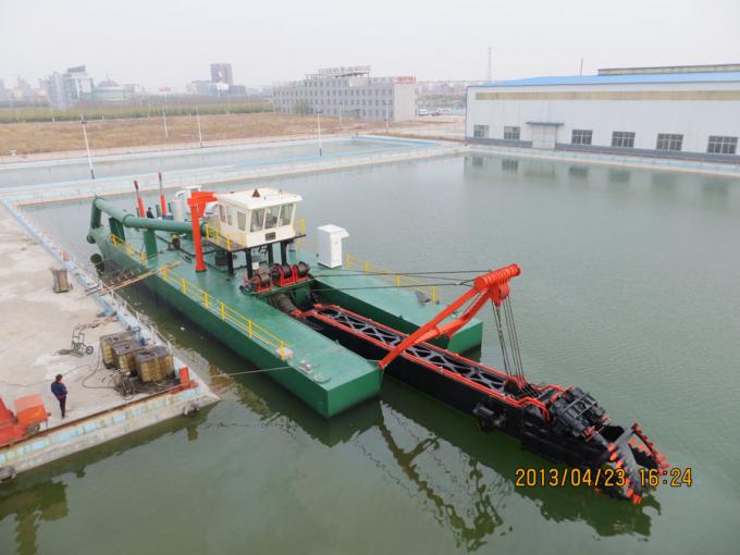 Soncap Panama Certified Custom Building 20 Inch Hydraulic Cutter Suction Dredger with Spud Carriage