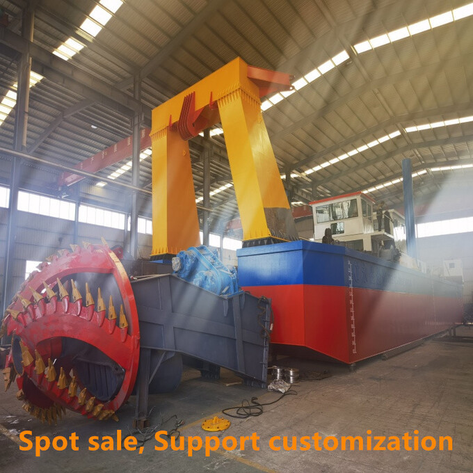 Total Fuel Consumption According To Engine Cutter Suction Dredge For Customer