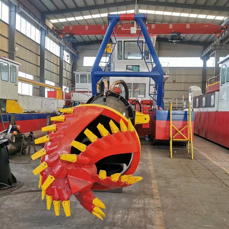 Total Fuel Consumption According To Engine Cutter Suction Dredge For Customer's Request