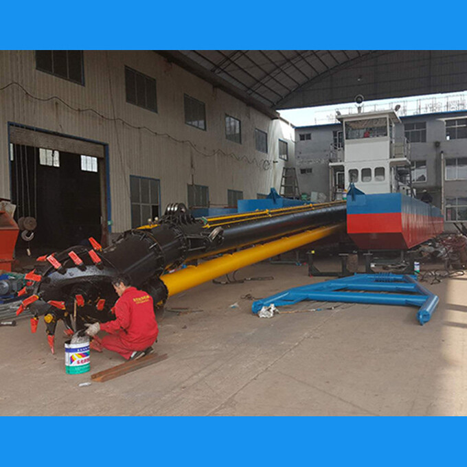 50KW Empty Running Pre Tested Cutter Suction Dredge With German Rexroth Hydraulic System 1