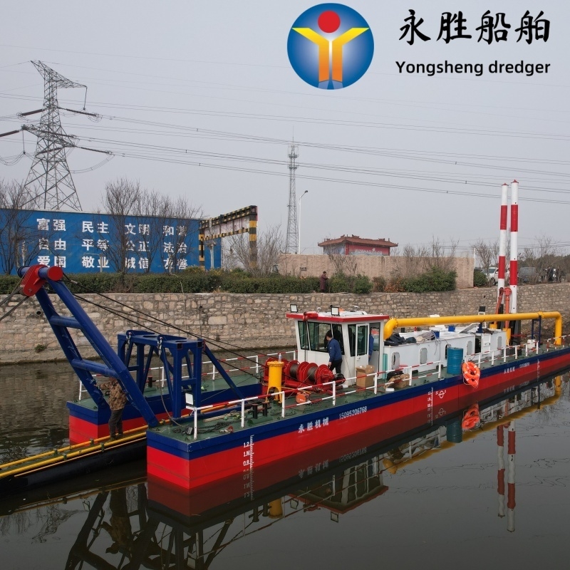 Cutter Suction Sand Dredger with 3800m3/H Water Flow