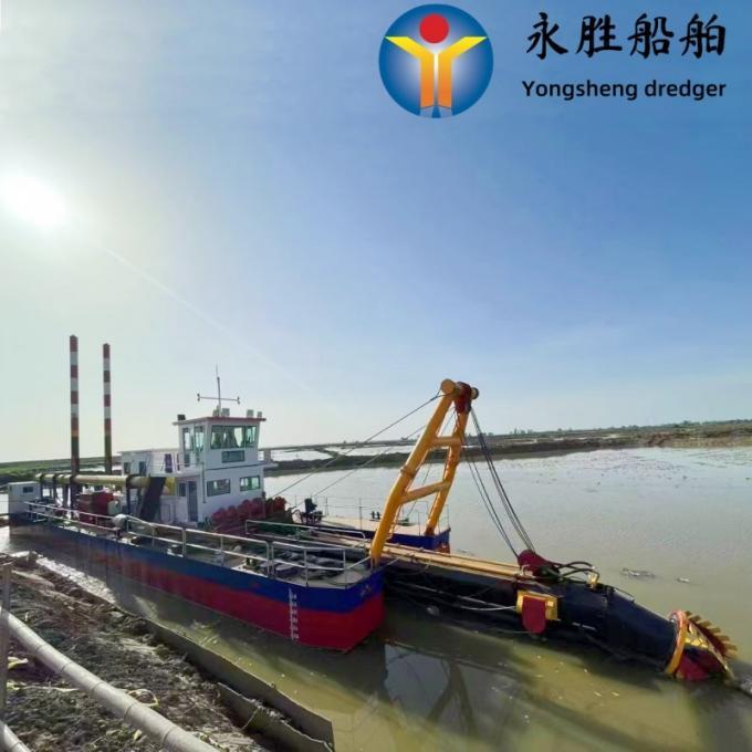 Cutter Suction Sand Dredger with 3800m3/H Water Flow 2