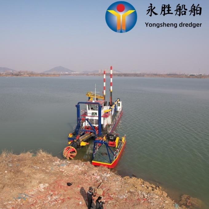 Cutter Suction Sand Dredger with 3800m3/H Water Flow 1