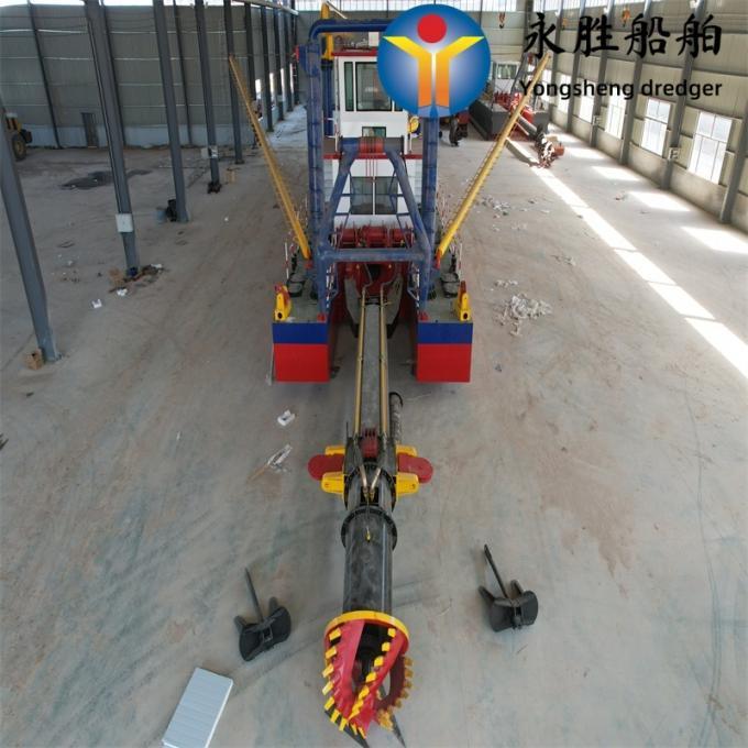 Cutter Suction Sand Dredger with 3800m3/H Water Flow 0