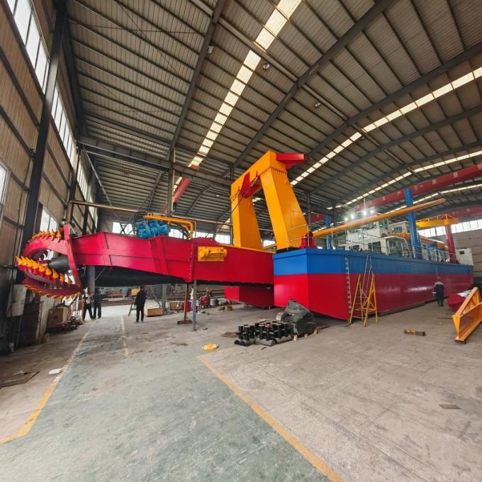 Multifunction Sand Dredger Cutter Suction Dredger With 760 Cbm/H Capacity 0